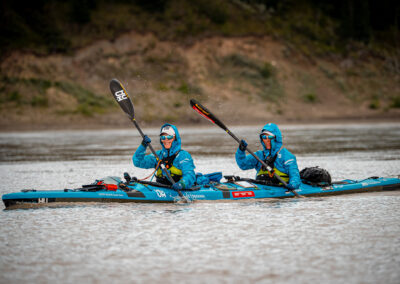 Yukon 1000 race HUUM SAUNA Kayak Team 2023
